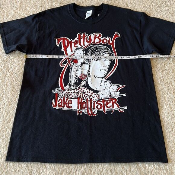 Pretty Boy Jake Hollister short sleeve shirt black size large - Picture 7 of 16